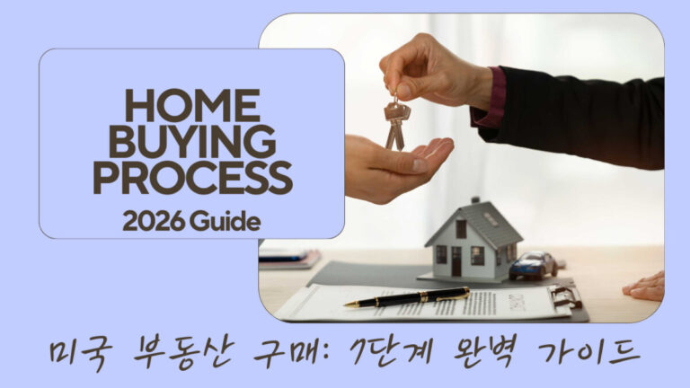 2026년 미국 부동산 구매 절차