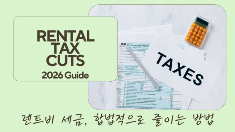 미국 임대 소득 경비 공제